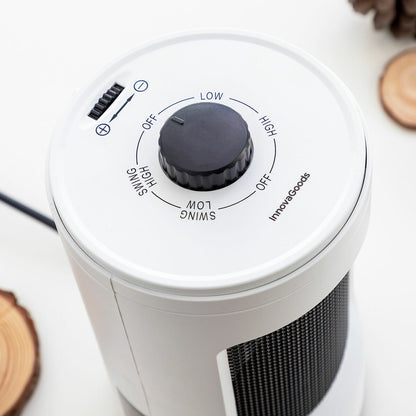 Oscillerande keramisk värmare Heramik InnovaGoods finns hos Aktivcamping