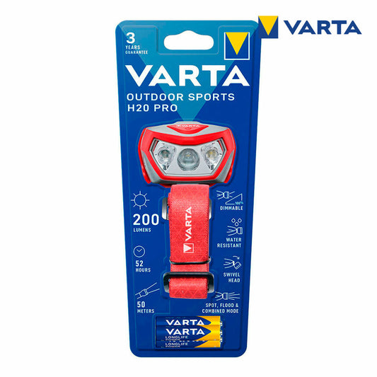 Pannlampa H20 PRO Varta 17650101421 finns hos Aktivcamping