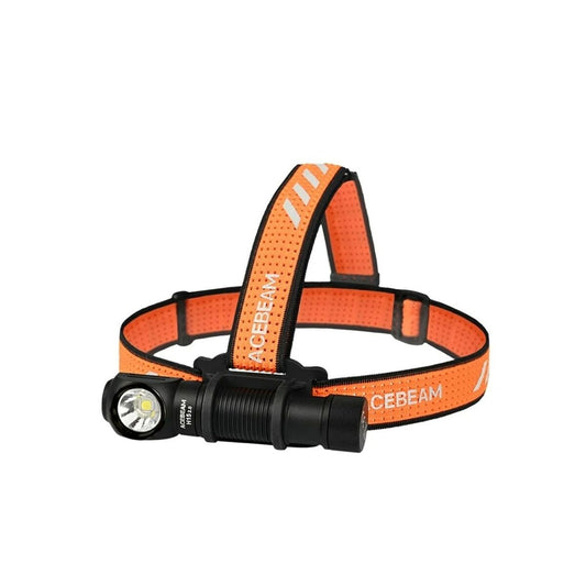 Pannlampa LED-lampa för huvudet Acebeam H15 2.0 Svart Orange finns hos Aktivcamping