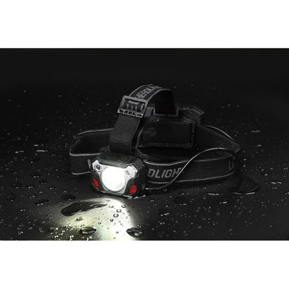 Pannlampa Laddningsbar och justerbar LED-pannlampa Stak 10 W 1200 Lm finns hos Aktivcamping