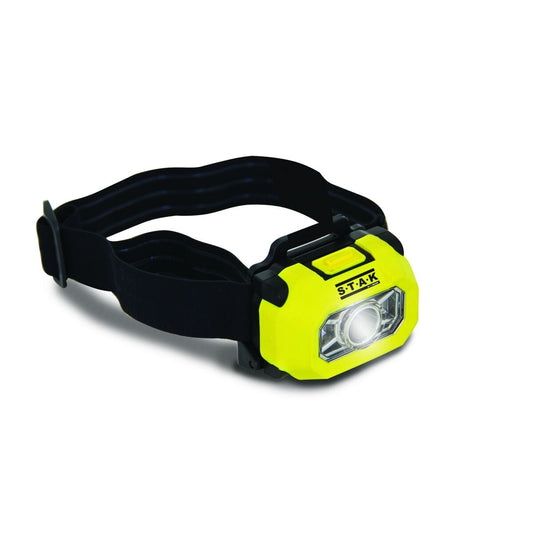 Pannlampa Laddningsbar och justerbar LED-pannlampa Stak 3 W 200 Lm finns hos Aktivcamping