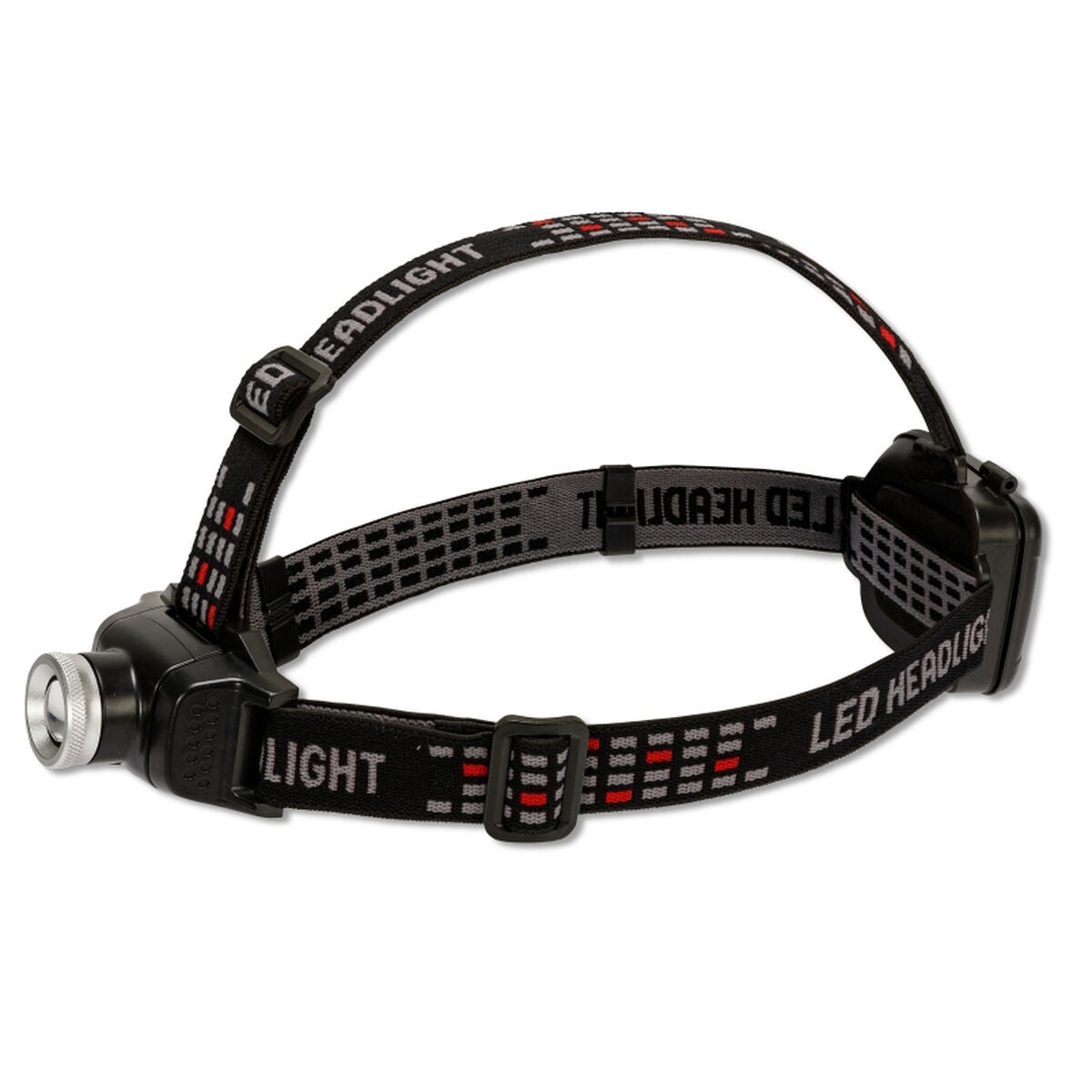 Pannlampa Laddningsbar och justerbar LED-pannlampa Velamp 6 W 400 lm finns hos Aktivcamping