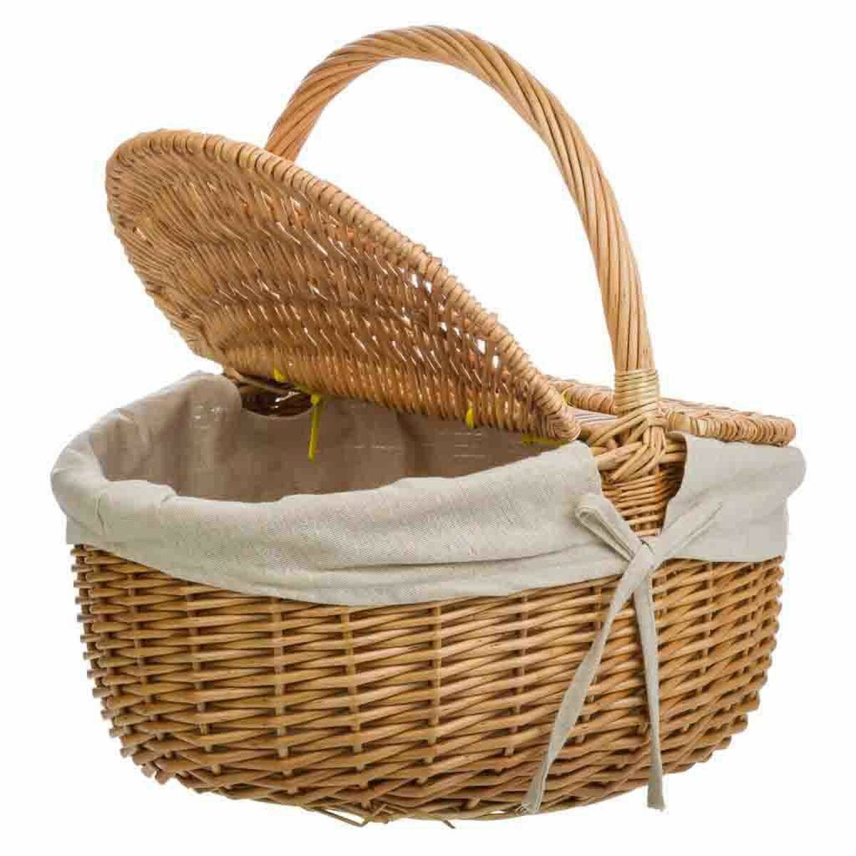 Picknickkorg Alexandra House Living vide Pilträ 32 x 37 x 41 cm Naturell finns hos Aktivcamping