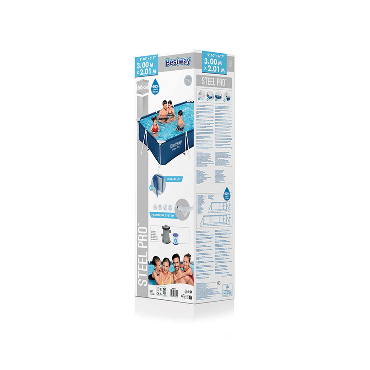 Pool Bestway 201 x 300 x 66 cm - finns hos Aktivcamping