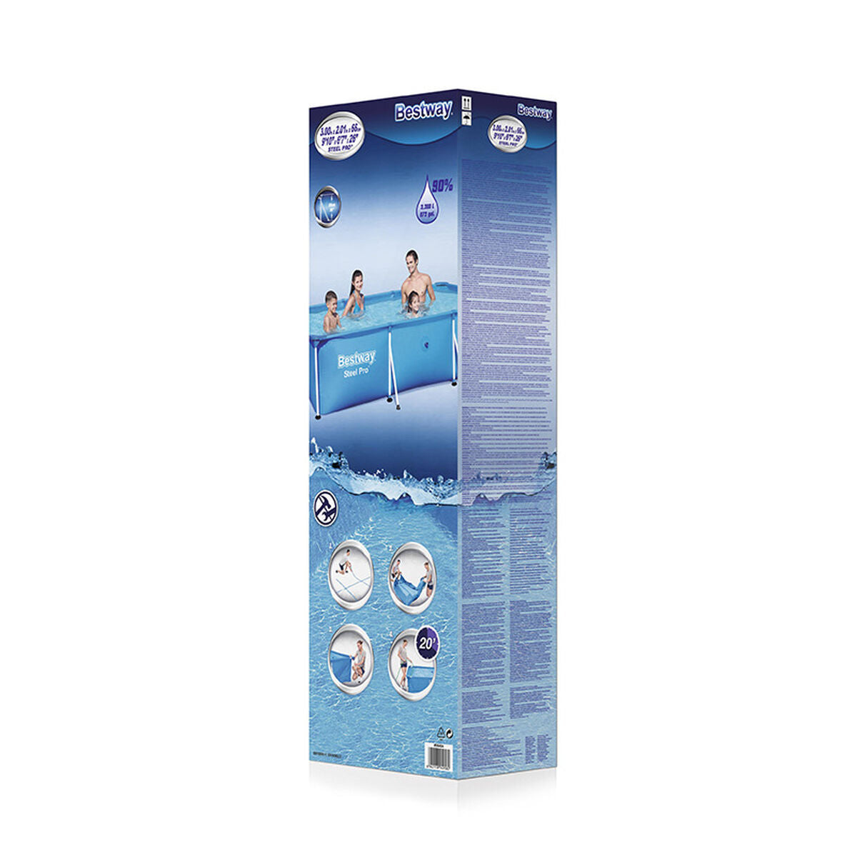 Pool Bestway 300 x 201 x 66 cm - finns hos Aktivcamping