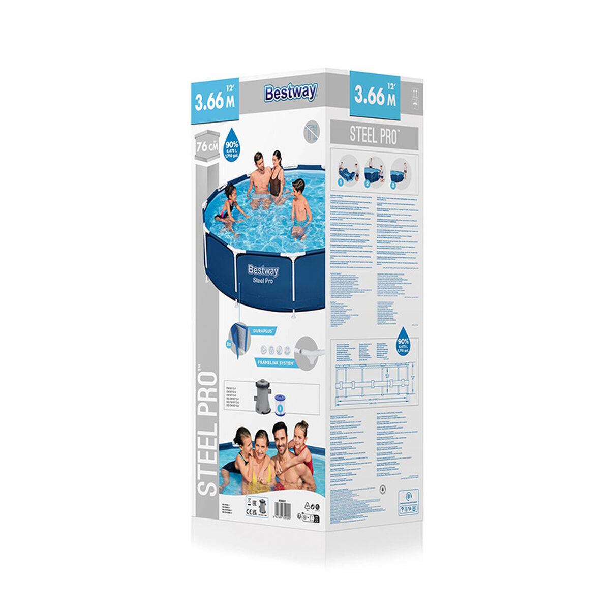 Pool Bestway 366 x 76 cm finns hos Aktivcamping