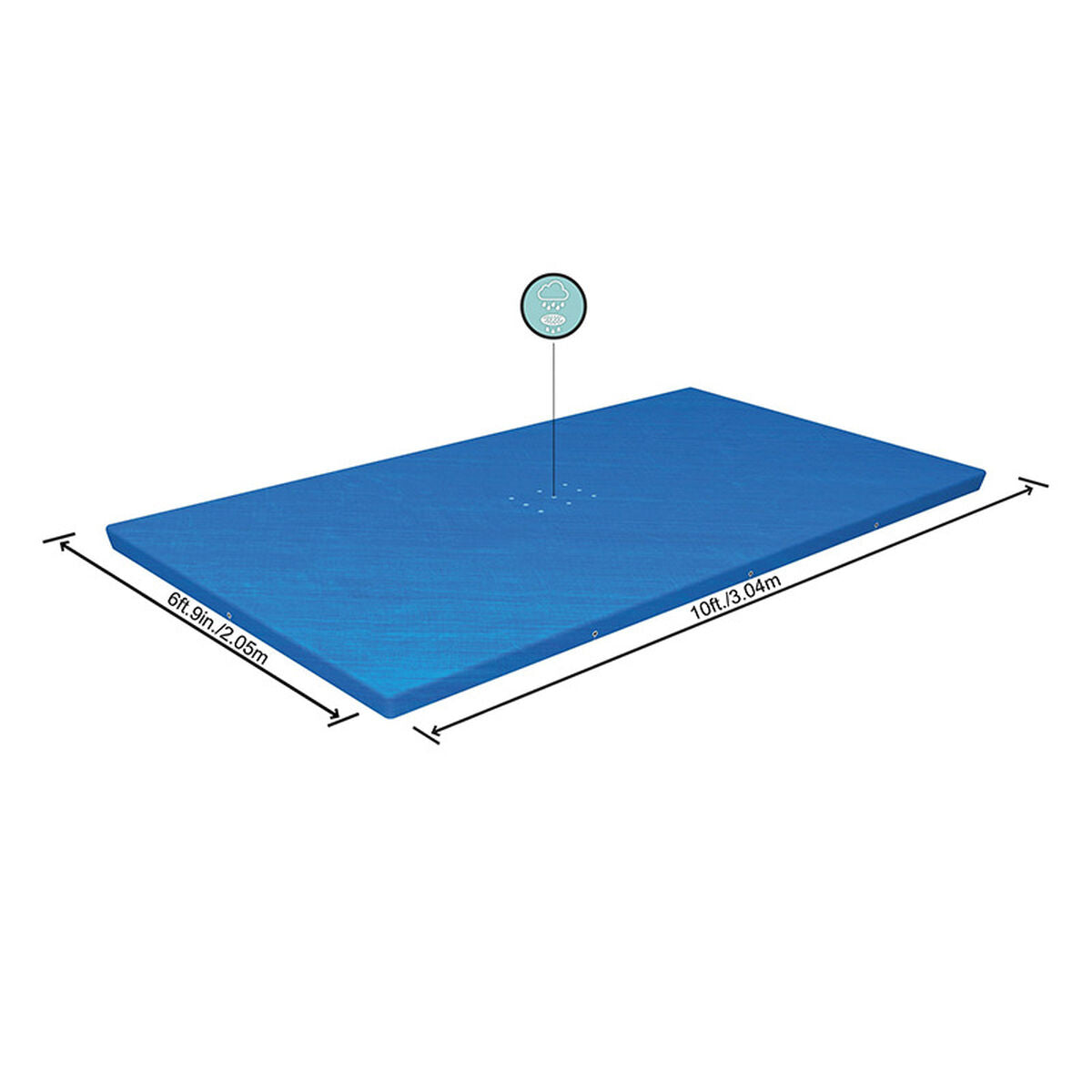 Pool Cover Bestway Blå 300 x 201 x 66 cm - finns hos Aktivcamping