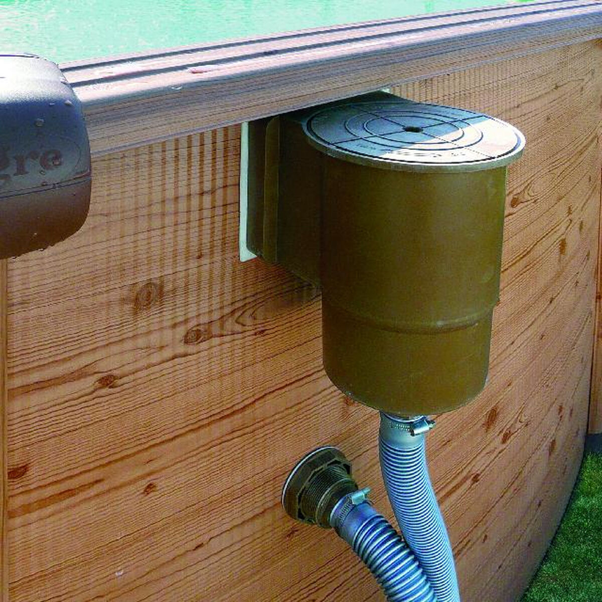 Pool Gre Pacific KIT500W Oval Trä 500 x 300 x 120 cm - finns hos Aktivcamping