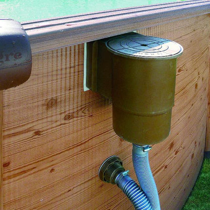 Pool Gre Pacific KIT500W Oval Trä 500 x 300 x 120 cm - finns hos Aktivcamping