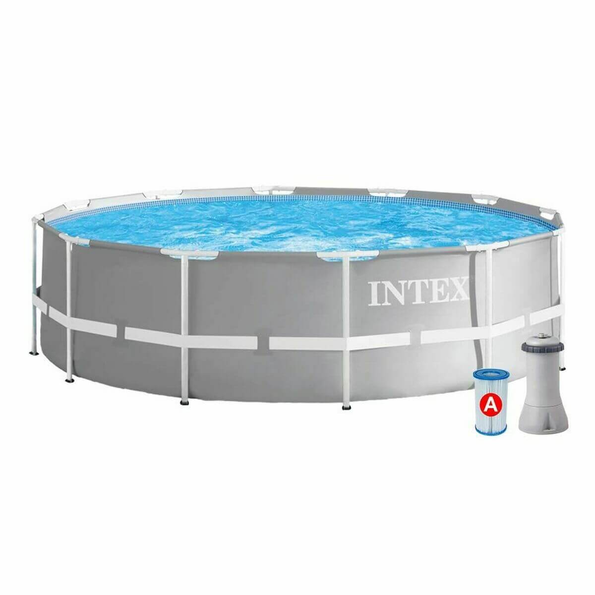 Pool Intex 26712 366 x 76 cm med filterpump - finns hos Aktivcamping