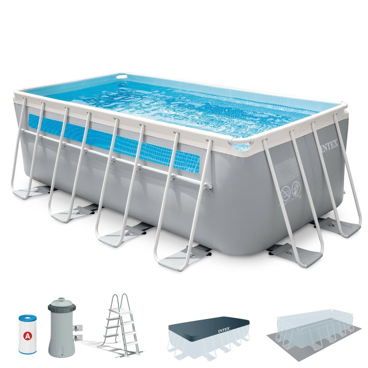 Pool Intex 400 x 122 x 200 cm - finns hos Aktivcamping