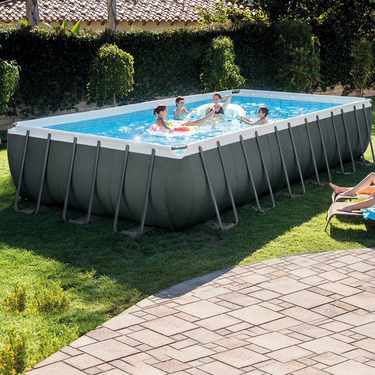 Pool Intex 732 x 132 x 366 cm finns hos Aktivcamping