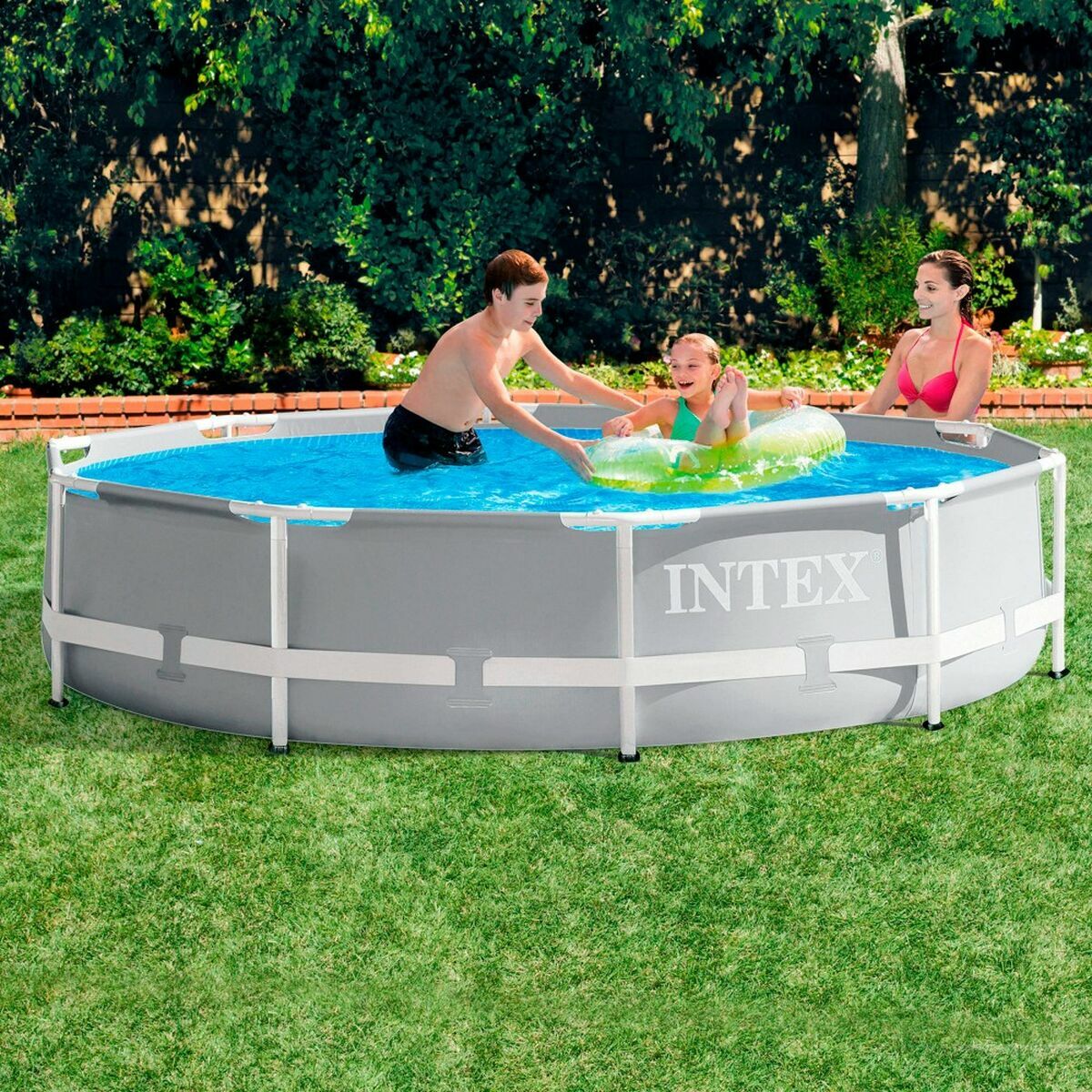 Pool Intex Prism Frame 4485 L Rund 305 x 76 cm - finns hos Aktivcamping