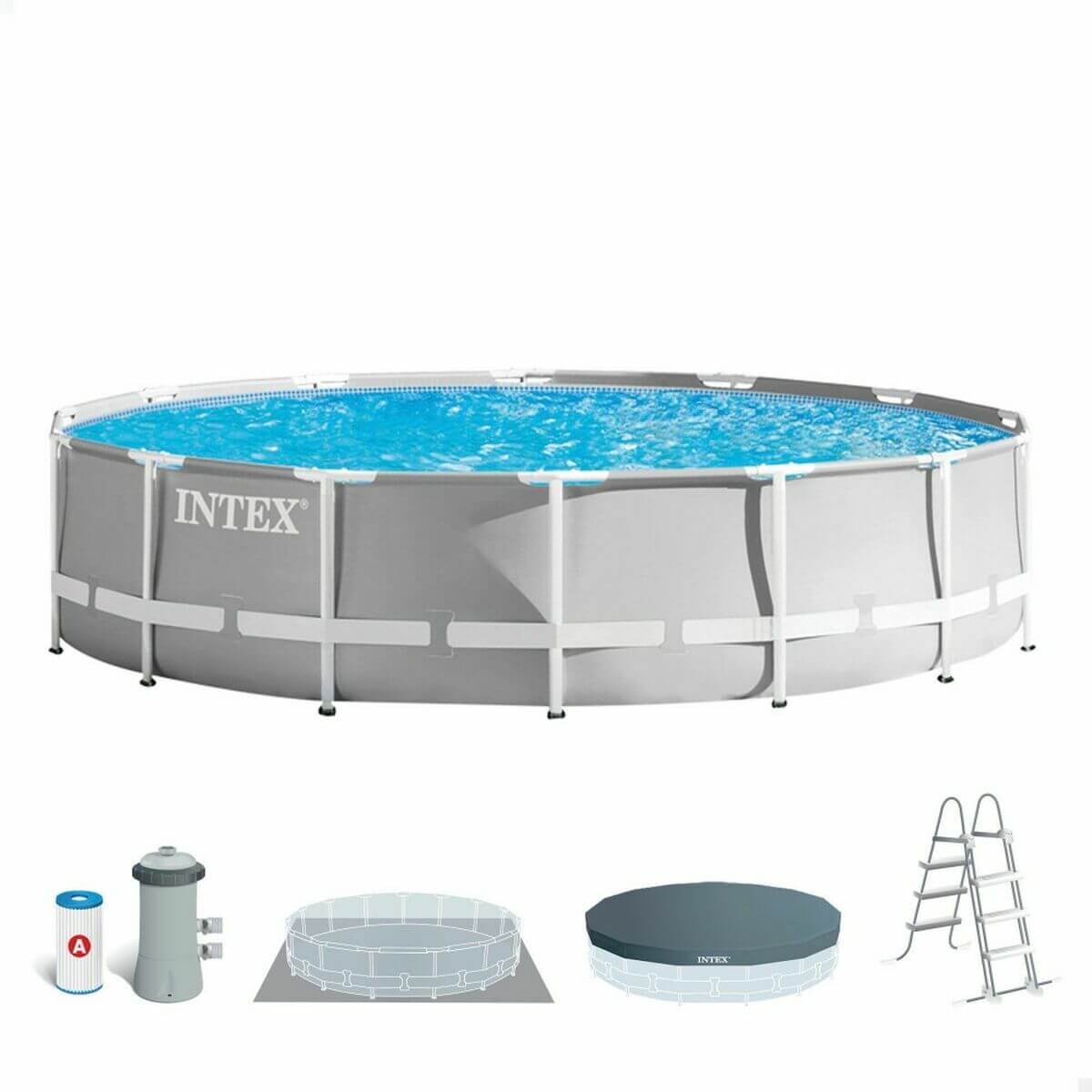 Pool Intex Prism Frame 457 x 107 cm finns hos Aktivcamping