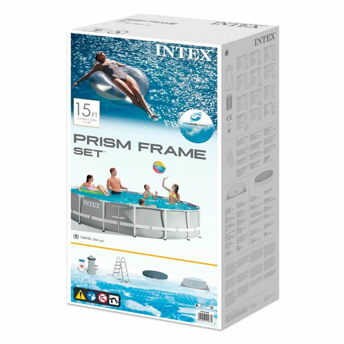 Pool Intex Prism Frame 457 x 107 cm finns hos Aktivcamping