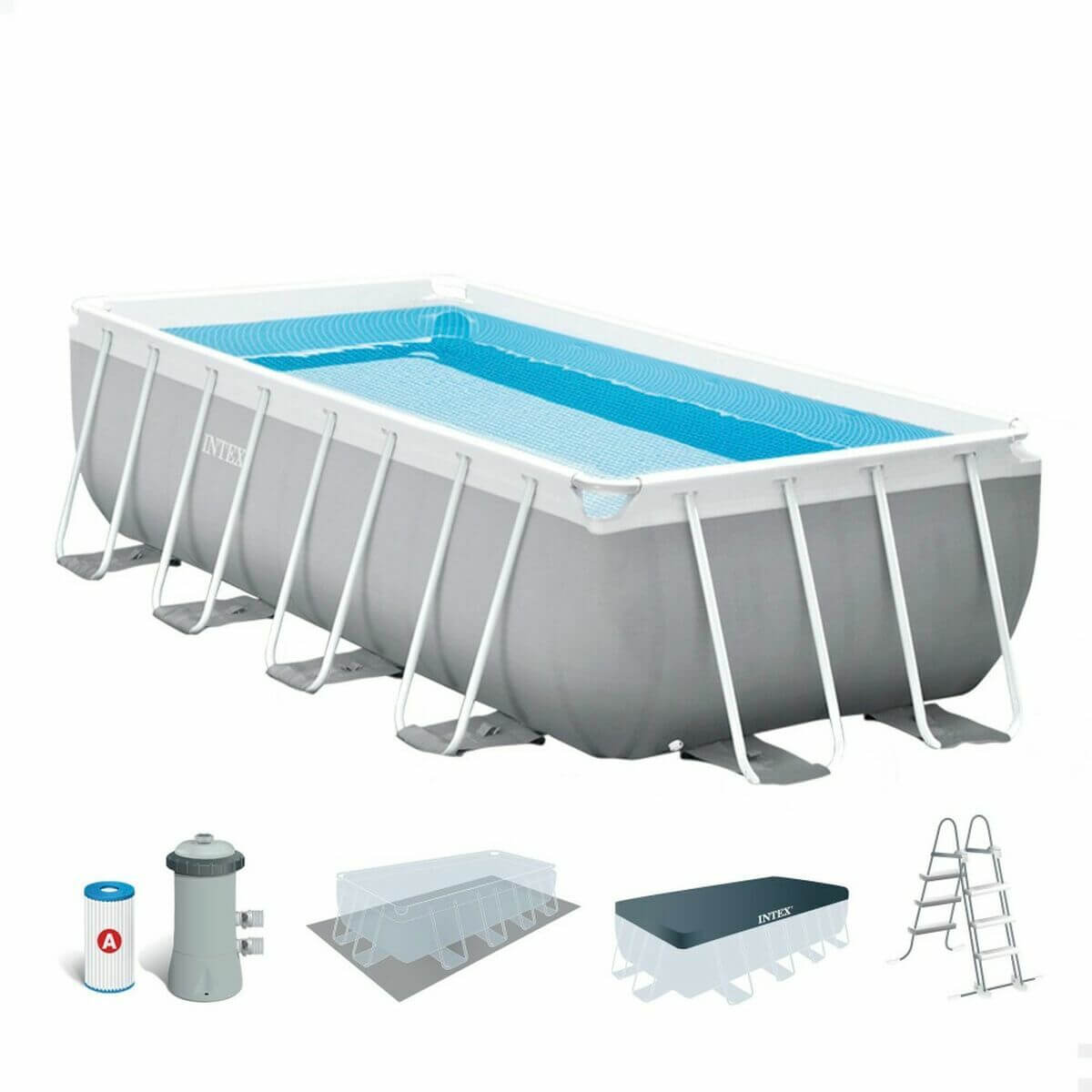 Pool Intex Prism Frame 488 x 244 x 107 cm finns hos Aktivcamping