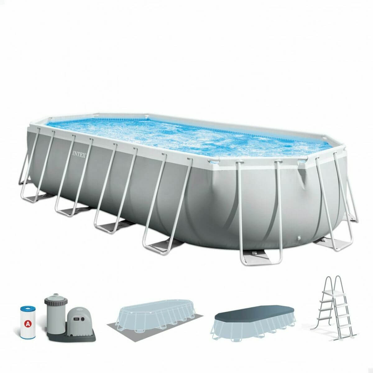 Pool Intex Prism Frame 610 x 305 x 122 cm finns hos Aktivcamping