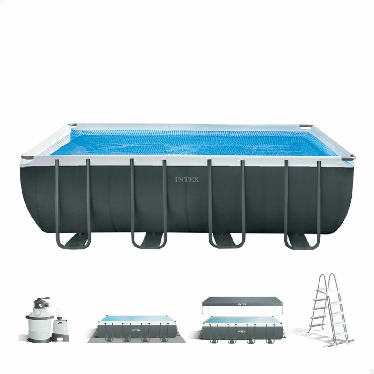 Pool Intex Ultra XTR 549 x 274 x 132 cm 17.203 l Rektangulär finns hos Aktivcamping