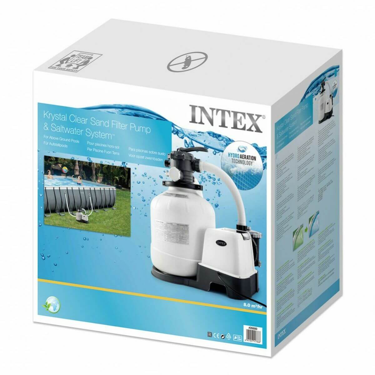 Poolpump Intex standard - finns hos aktivcamping.se