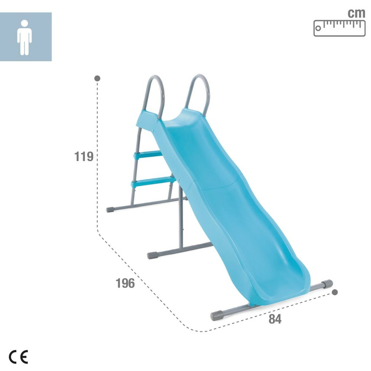 Poolrutschkana Intex 84 x 119 x 196 cm - finns hos Aktivcamping
