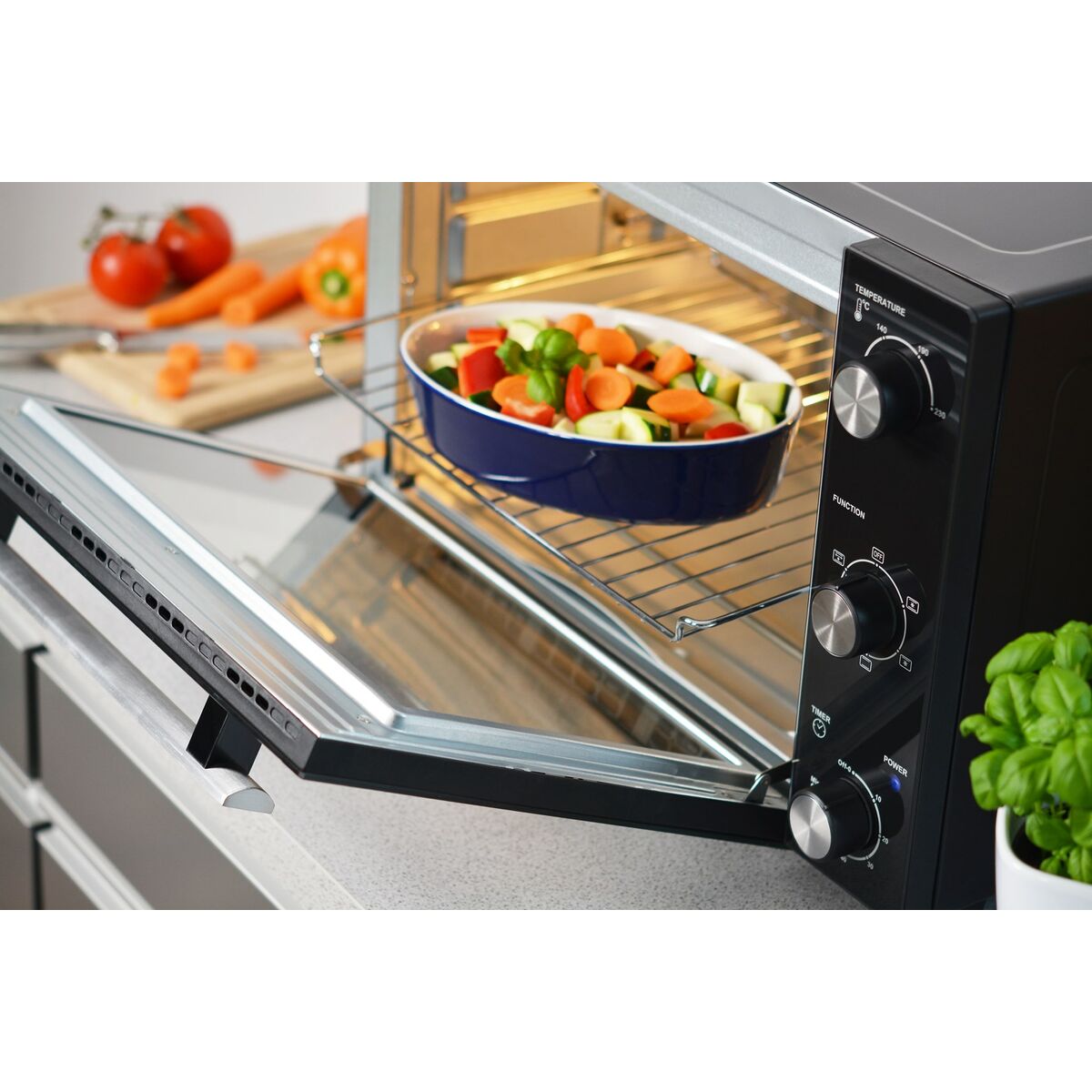 Portabel ugn Campingkök Blaupunkt EOM601 1800 W - finns hos Aktivcamping