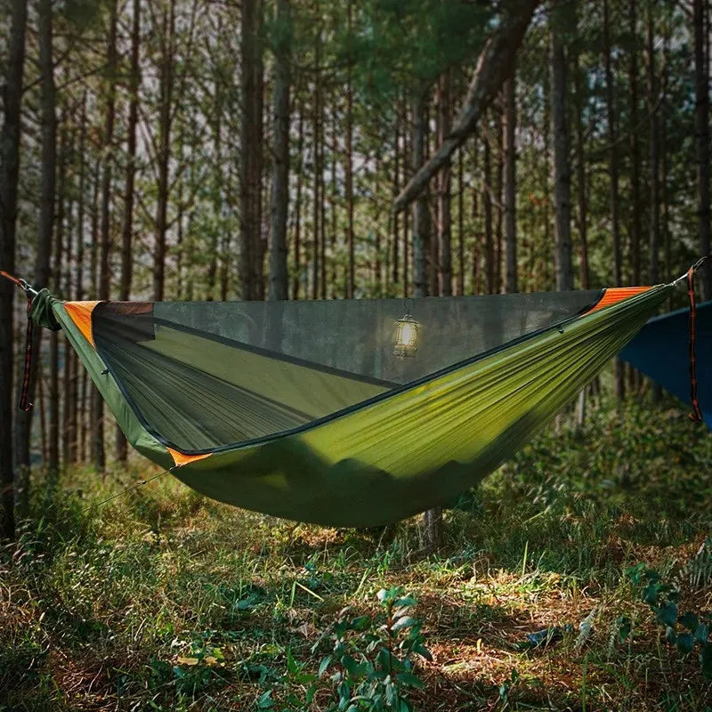 Portabel Hängmatta med myggnät för Utomhus Camping och Resor