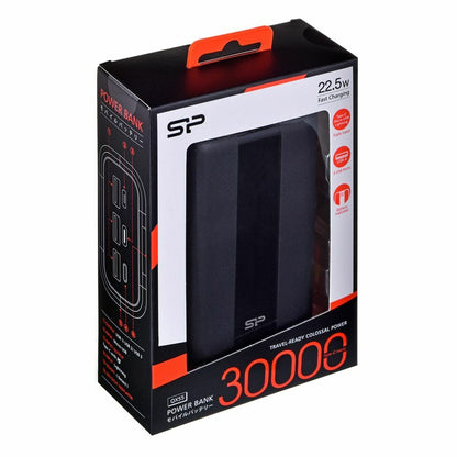 Power Bank Silicon Power QX55 Svart 30000 mAh finns hos Aktivcamping