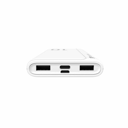 Power Bank Silicon Power SP10KMAPBKGP150W Vit 10000 mAh finns hos Aktivcamping