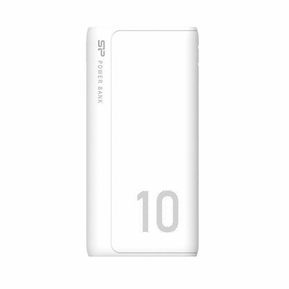 Power Bank Silicon Power SP10KMAPBKGP150W Vit 10000 mAh finns hos Aktivcamping
