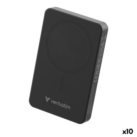 Power Bank Verbatim Svart 10000 mAh (10 antal) finns hos Aktivcamping