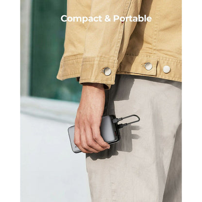 Powerbank Aukey PB-Y41 Grå 10000 mAh - finns hos Aktivcamping