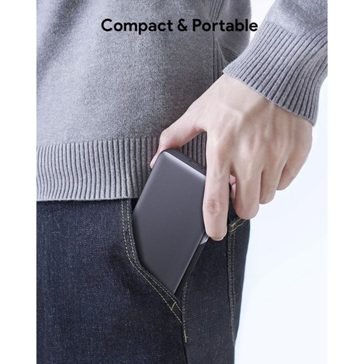 Powerbank Aukey PB-Y43 Svart 20000 mAh finns hos Aktivcamping