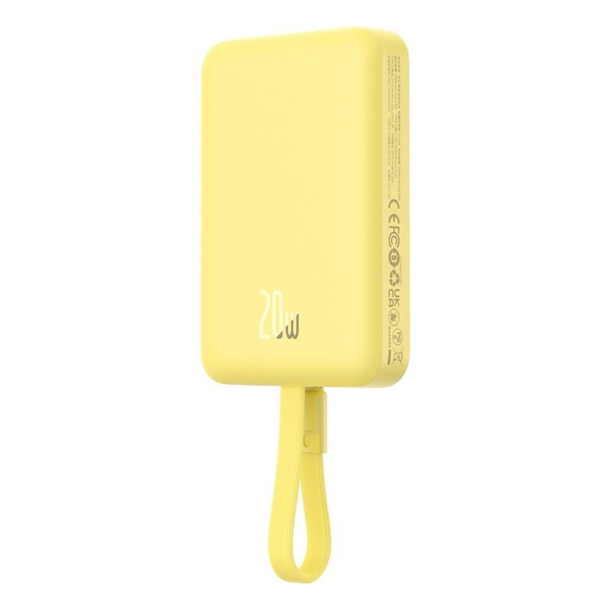 Powerbank Baseus P10022109Y23-00 Gul 10000 mAh finns hos Aktivcamping