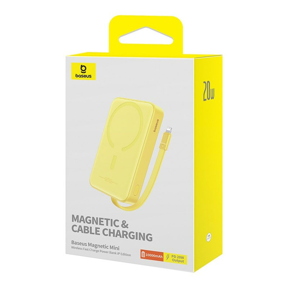 Powerbank Baseus P10022109Y23-00 Gul 10000 mAh finns hos Aktivcamping