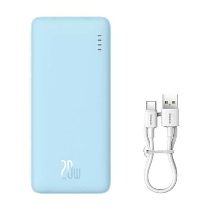 Powerbank Baseus P10022801313-00 Blå 10000 mAh finns hos Aktivcamping