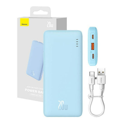 Powerbank Baseus P10022801313-00 Blå 10000 mAh finns hos Aktivcamping