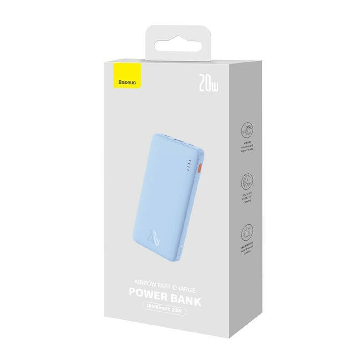 Powerbank Baseus P10022801313-00 Blå 10000 mAh finns hos Aktivcamping