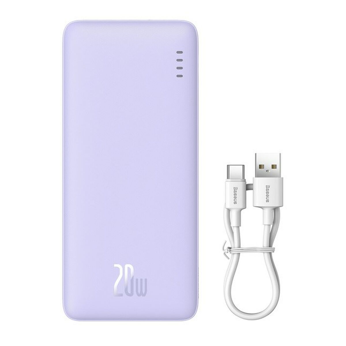 Powerbank Baseus P10022804513-00 Violett 20000 mAh 74 WH finns hos Aktivcamping