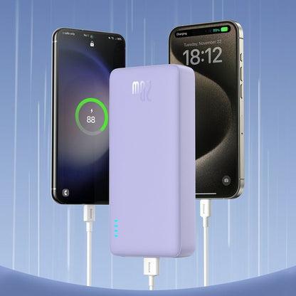 Powerbank Baseus P10022804513-00 Violett 20000 mAh 74 WH finns hos Aktivcamping