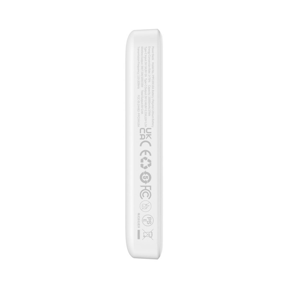 Powerbank Baseus P10059001223-00 Vit 10000 mAh finns hos Aktivcamping