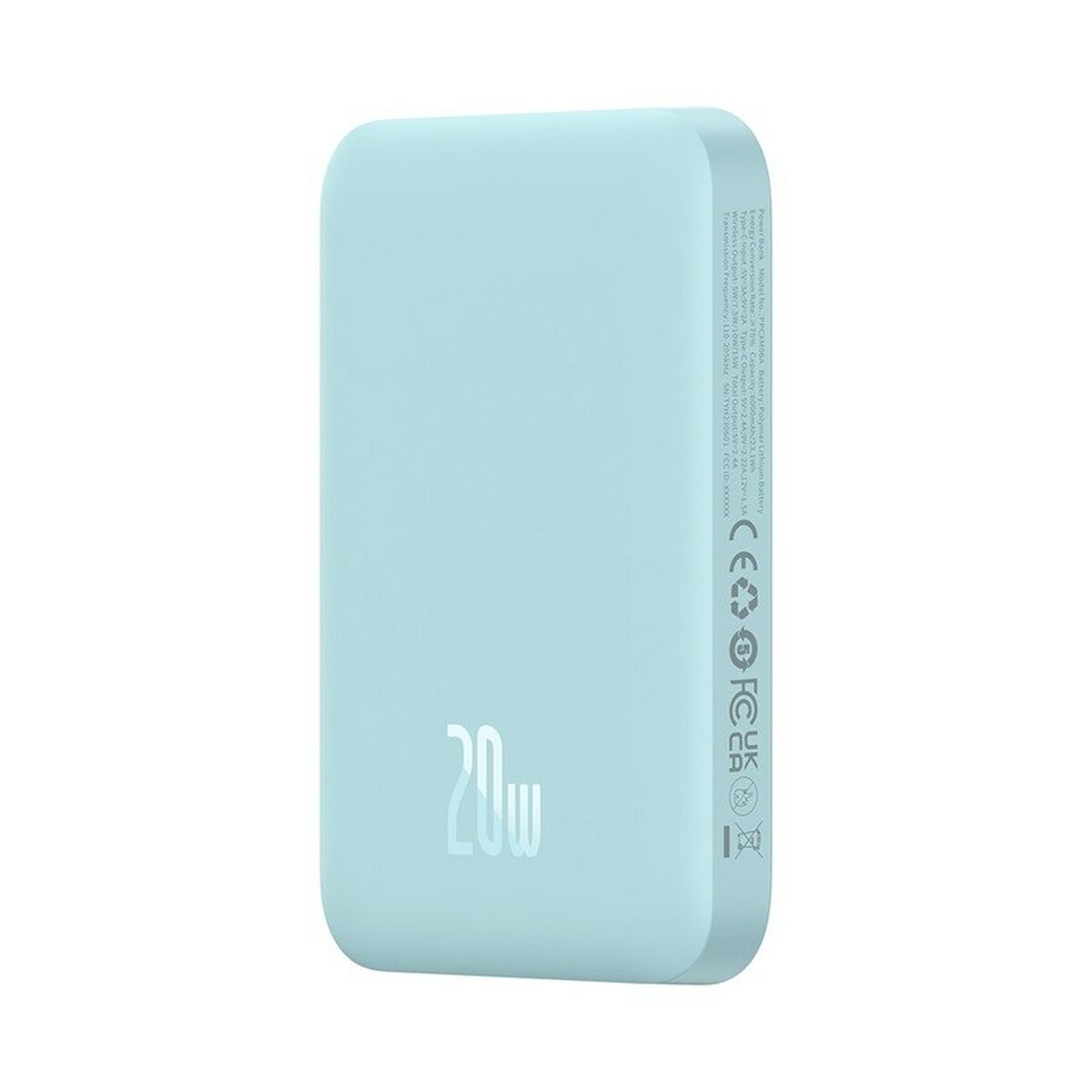 Powerbank Baseus P10059002313-00 Blå 6000 mAh finns hos Aktivcamping