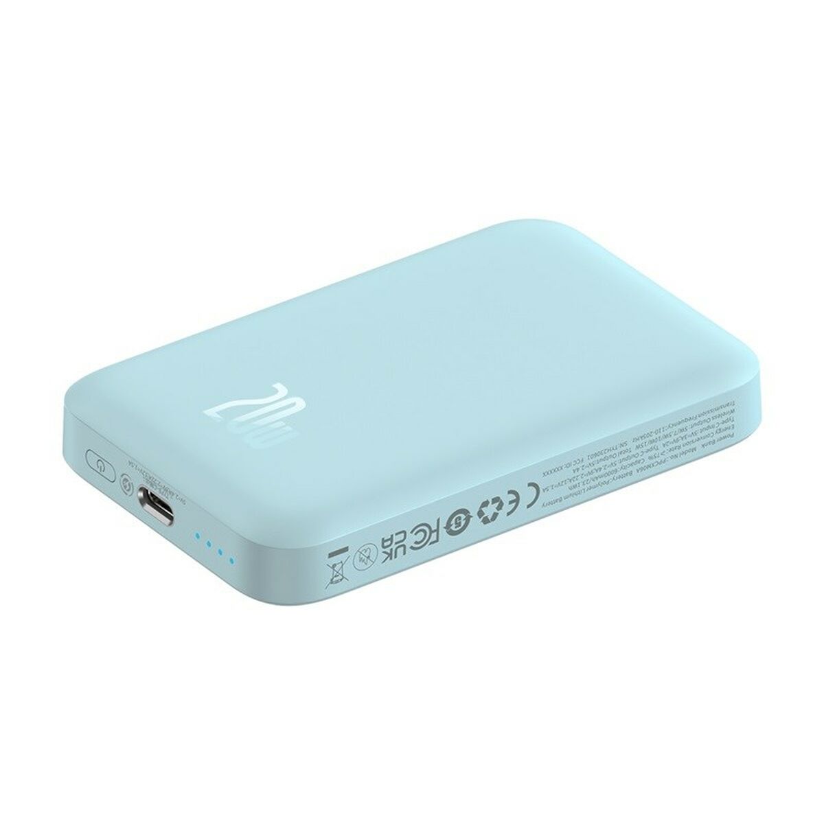 Powerbank Baseus P10059002313-00 Blå 6000 mAh finns hos Aktivcamping