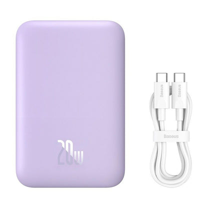 Powerbank Baseus P10059002513-00 Violett 6000 mAh - finns hos Aktivcamping