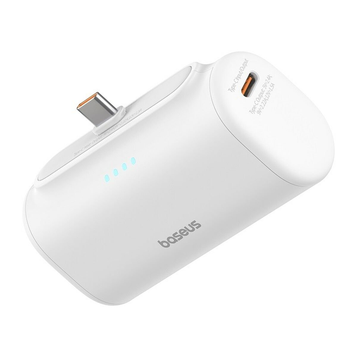 Powerbank Baseus P10068306213-00 Vit 5000 mAh - finns hos Aktivcamping