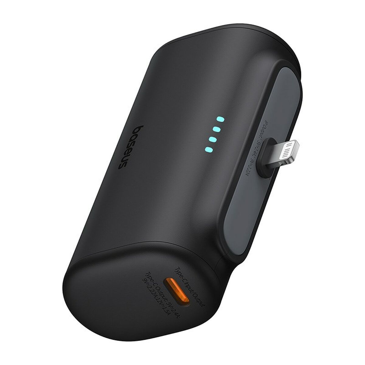 Powerbank Baseus P10068307113-00 Svart 5000 mAh finns hos Aktivcamping