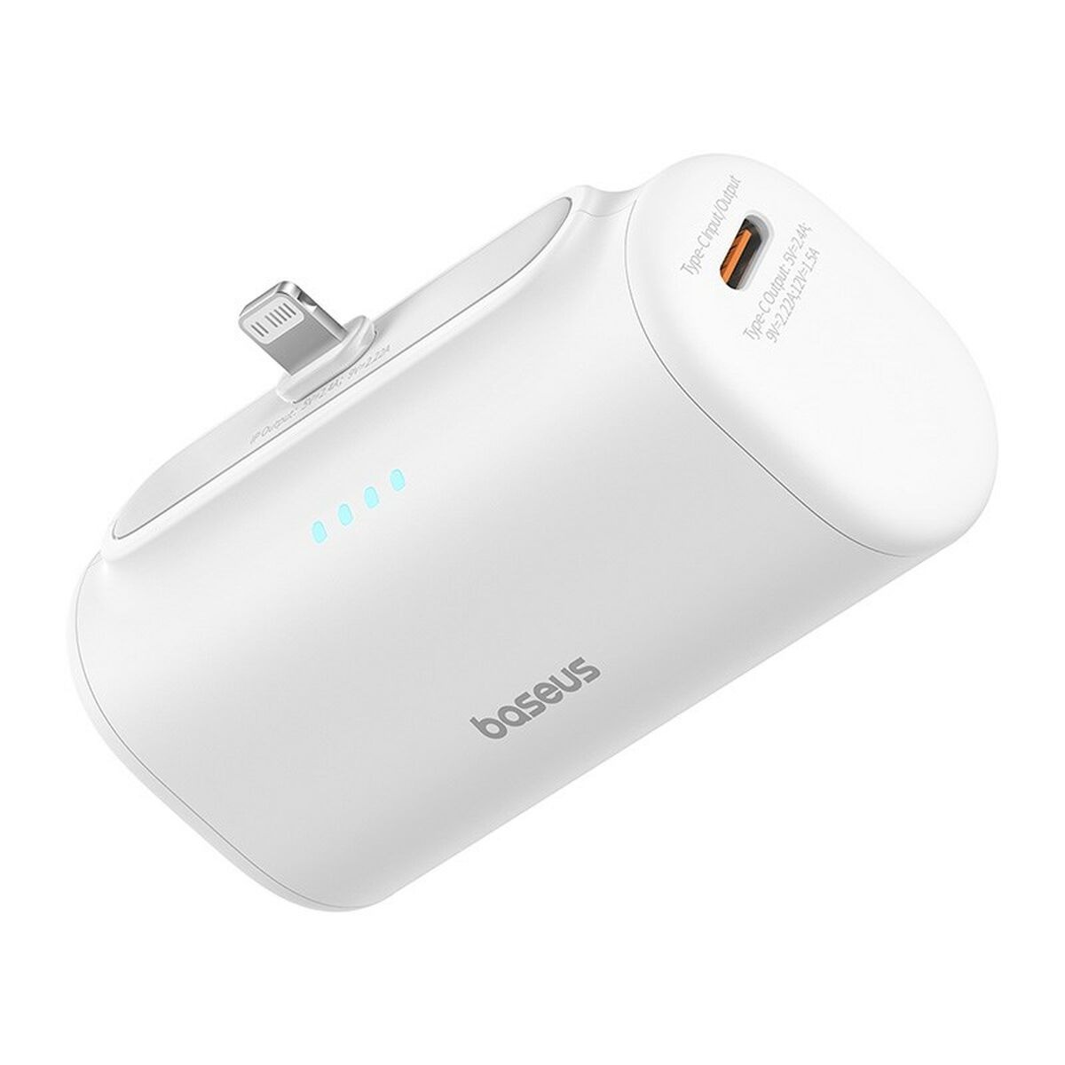 Powerbank Baseus P10068307213-00 Vit 5000 mAh finns hos Aktivcamping