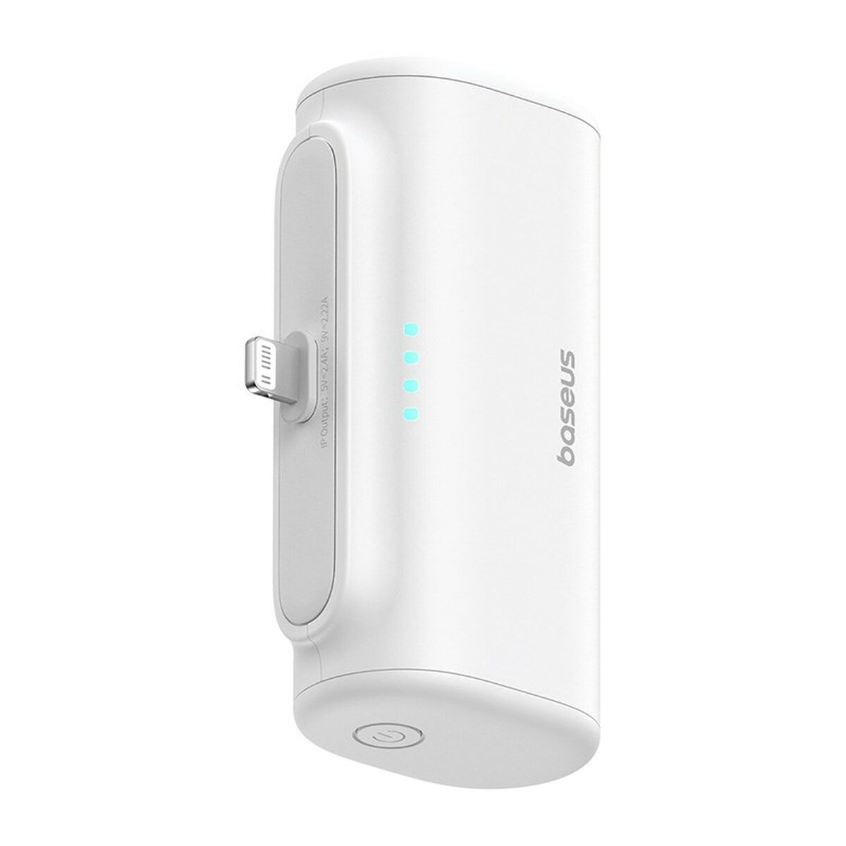 Powerbank Baseus P10068307213-00 Vit 5000 mAh finns hos Aktivcamping