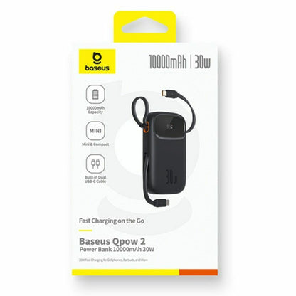 Powerbank Baseus Svart 10000 mAh finns hos Aktivcamping