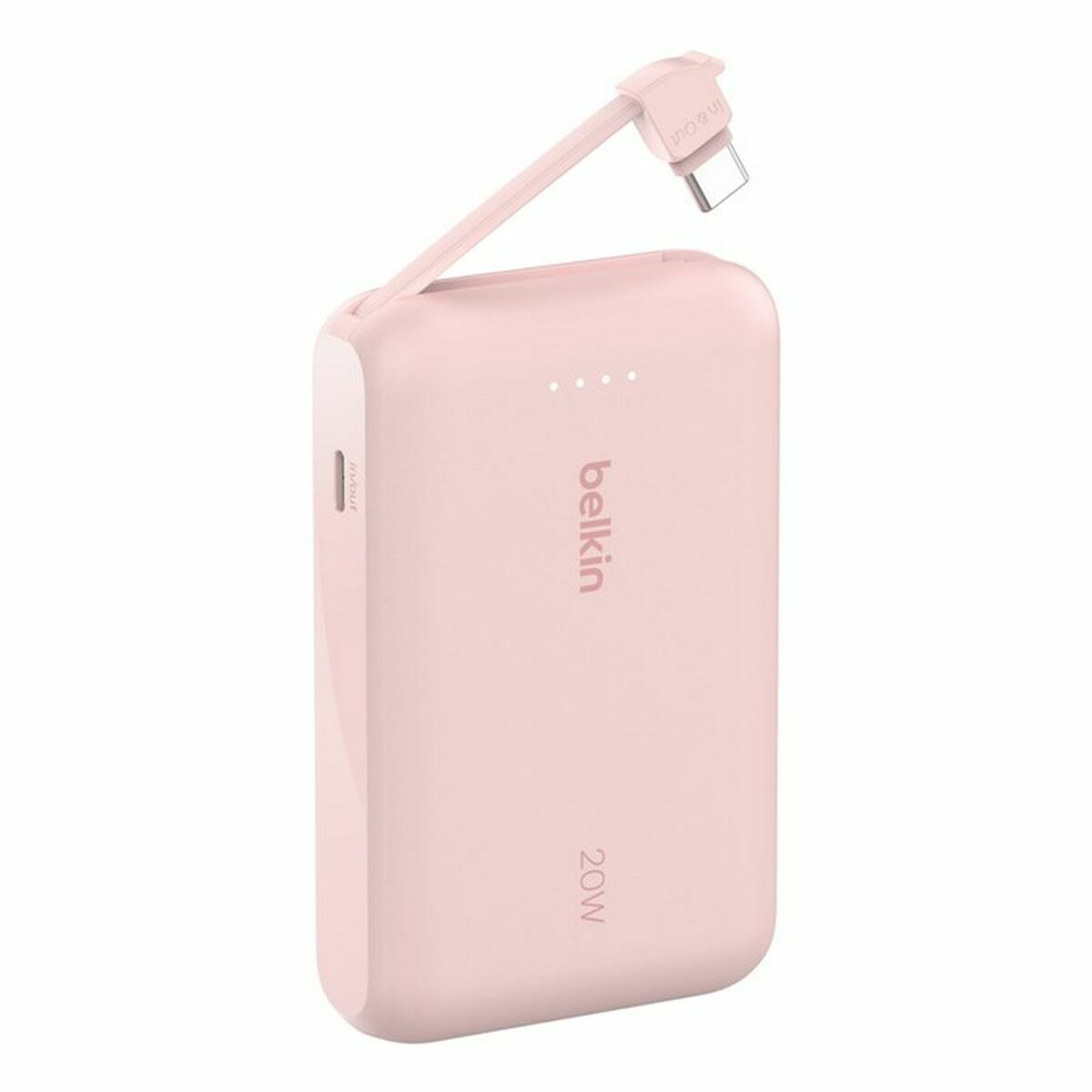 Powerbank Belkin BPB021HQPK Rosa 10000 mAh finns hos Aktivcamping