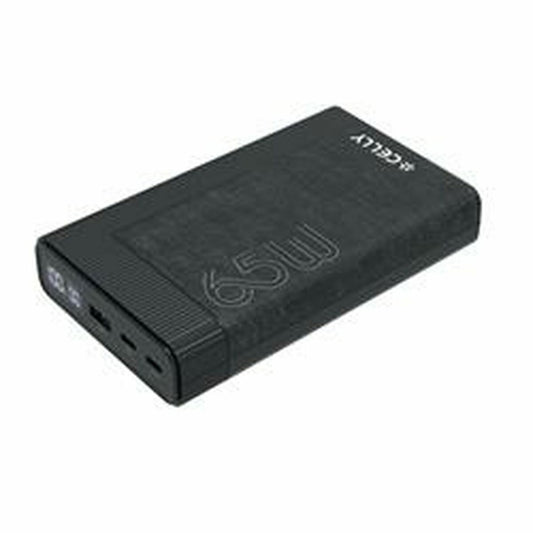 Powerbank Celly PD65W 65w EVO 20000 mAh Svart finns hos Aktivcamping